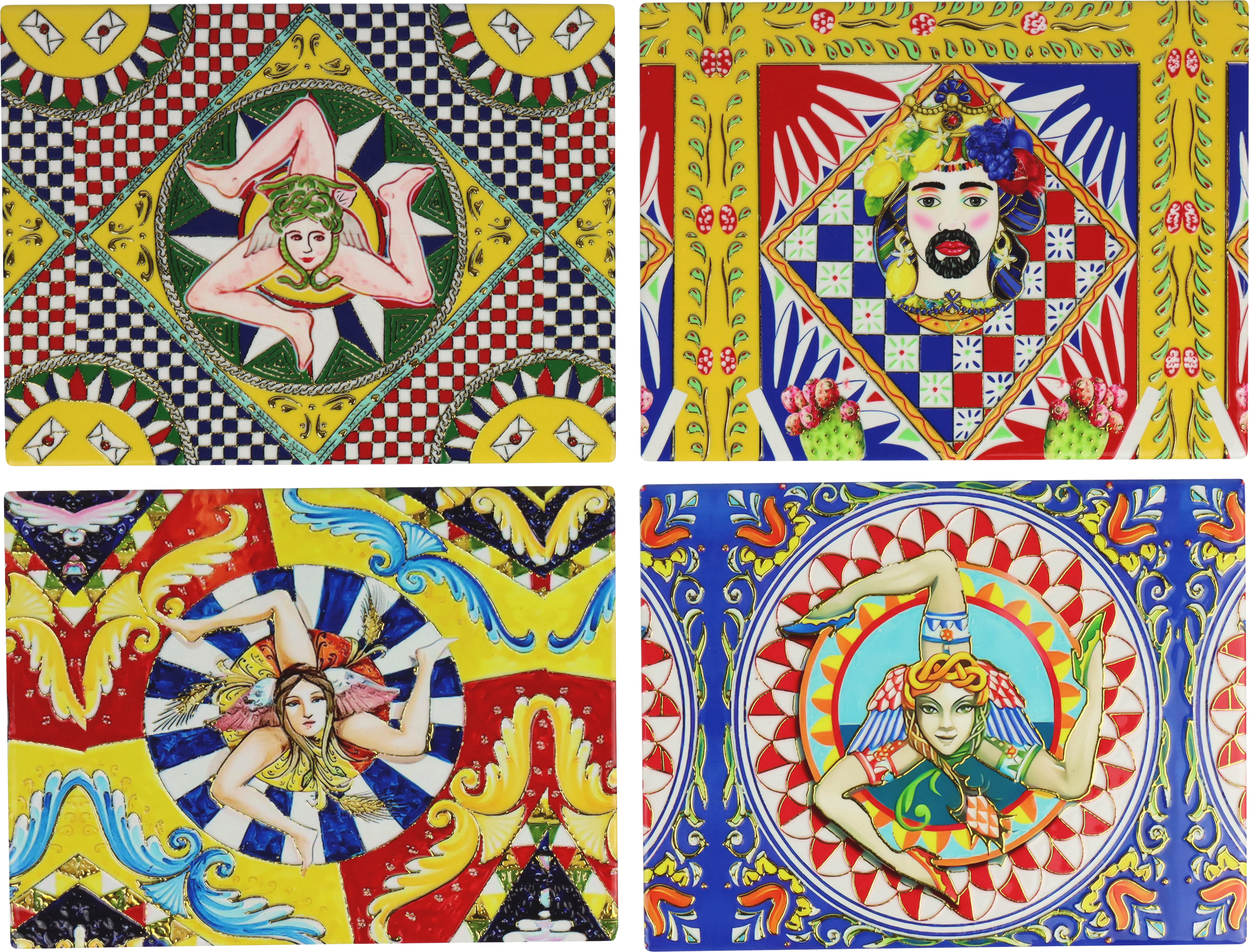 VORLEGEBRETTER TRINACRIA  S/4