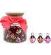 HERZSCHMUCK IM GLAS PINK  S/46