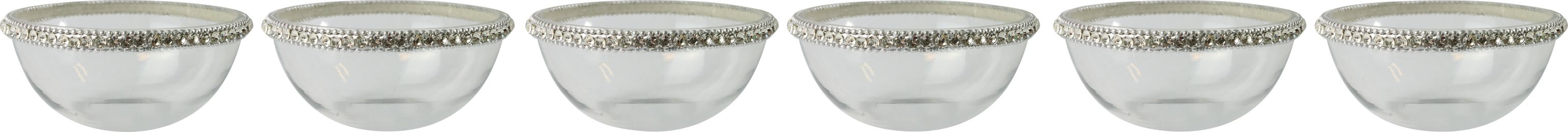 SCHALEN CRISTALLO  S/6