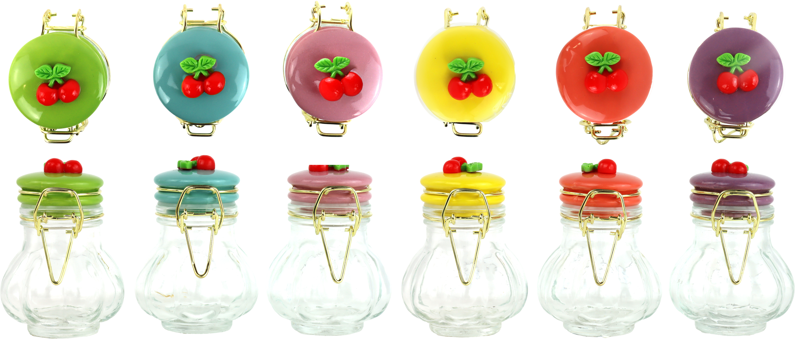 GLASDOSEN CHERRY BLISS  S/6