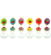 GLASDOSEN CHERRY BLISS  S/6