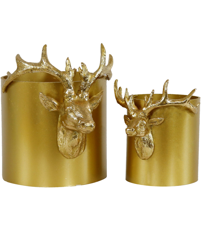 ÜBERTÖPFE HIRSCH  S/2