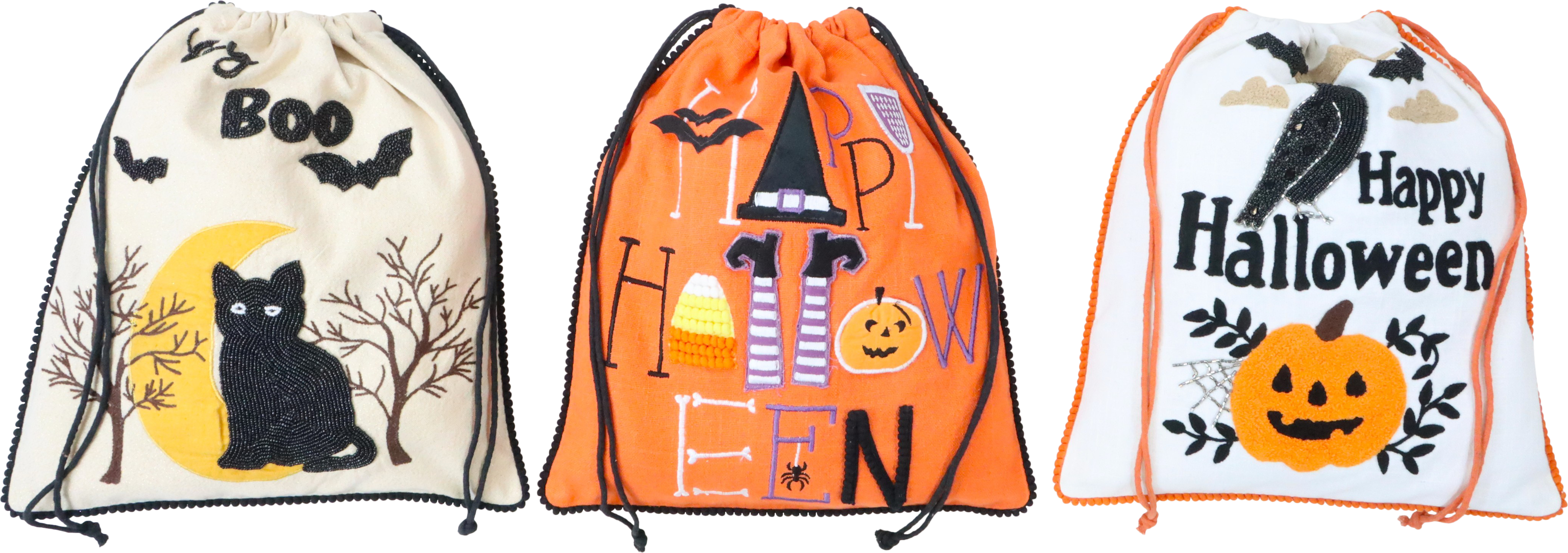 BEUTEL TRICK OR TREAT  S/3