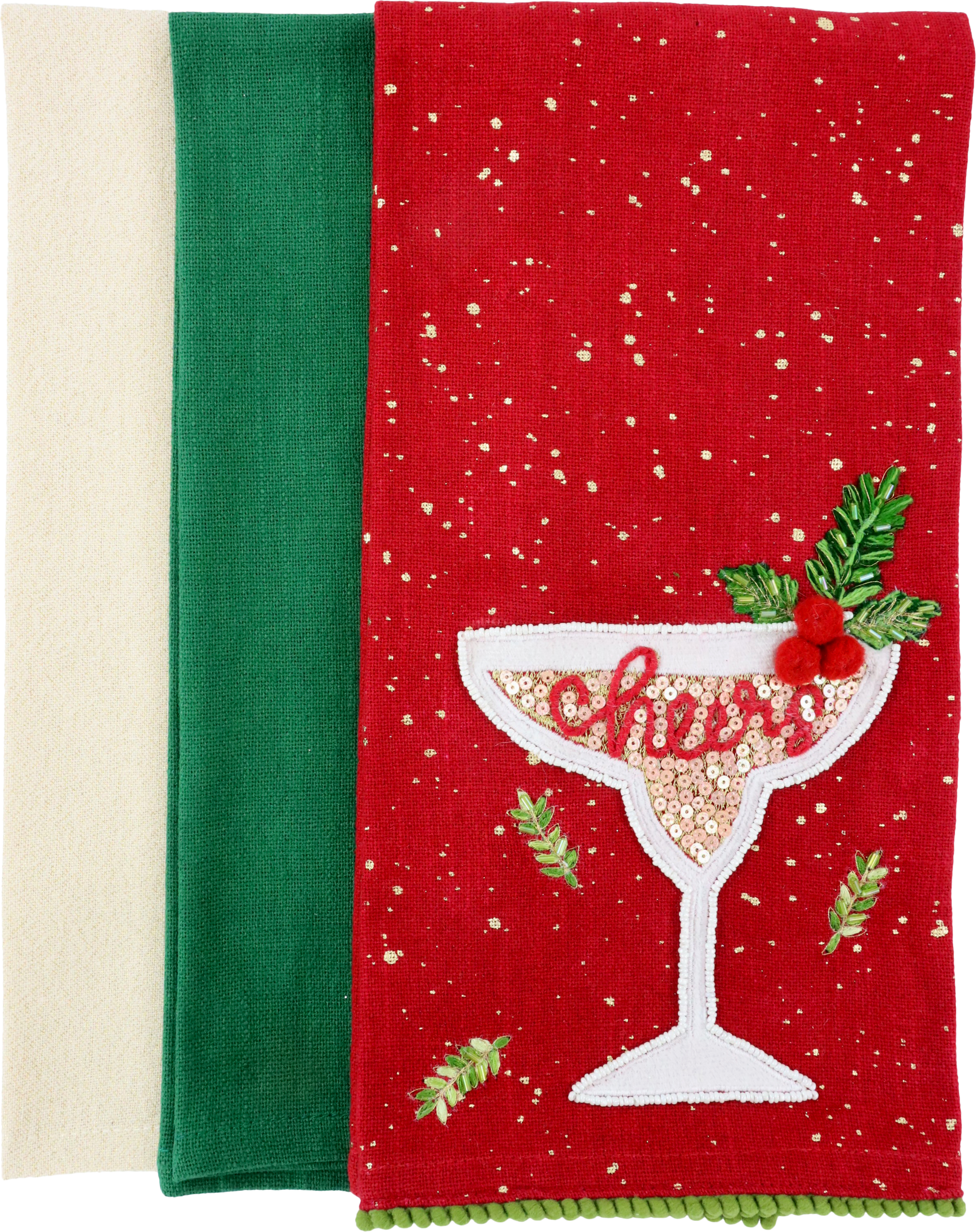 KÜCHENTÜCHER CHEERS  S/3