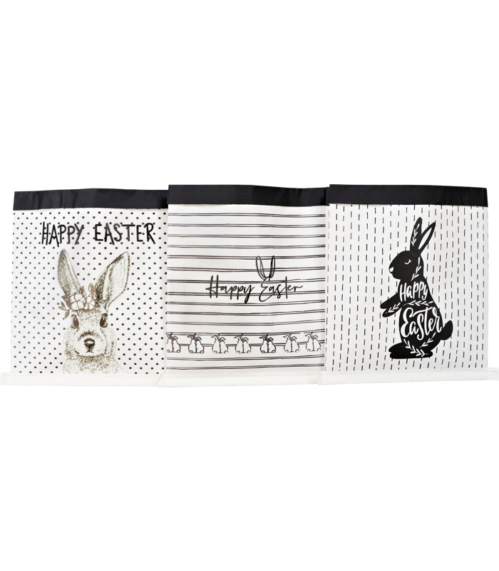 PAPER-BAGS HAPPY EASTER  S/3