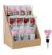 DISPLAY FLASCHENKORKEN HEARTS  S/12