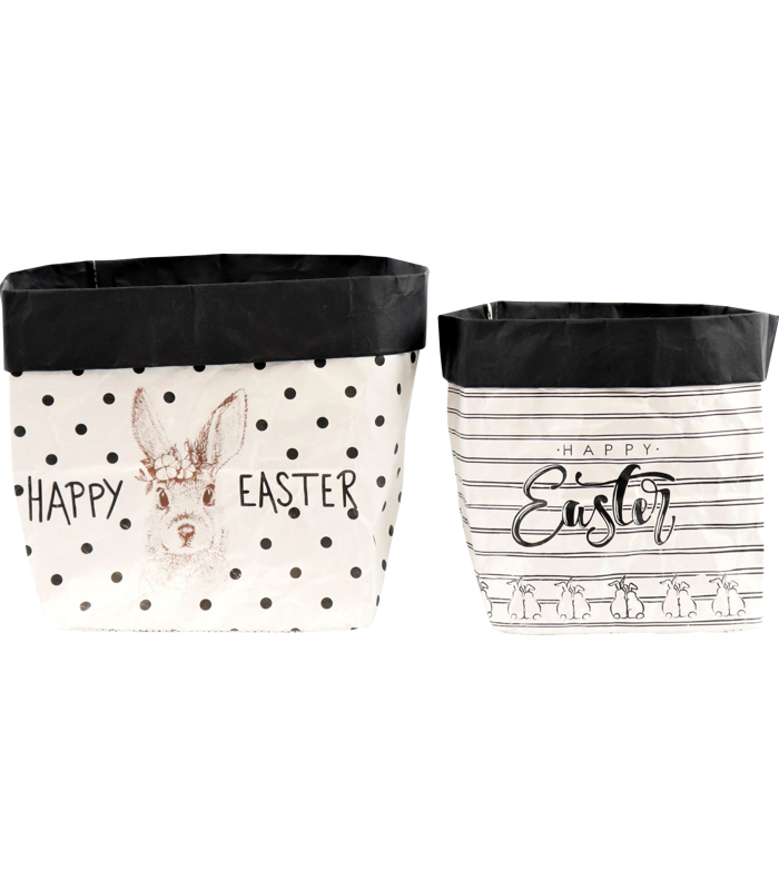 STORAGE-BAGS HAPPY EASTER  S/2