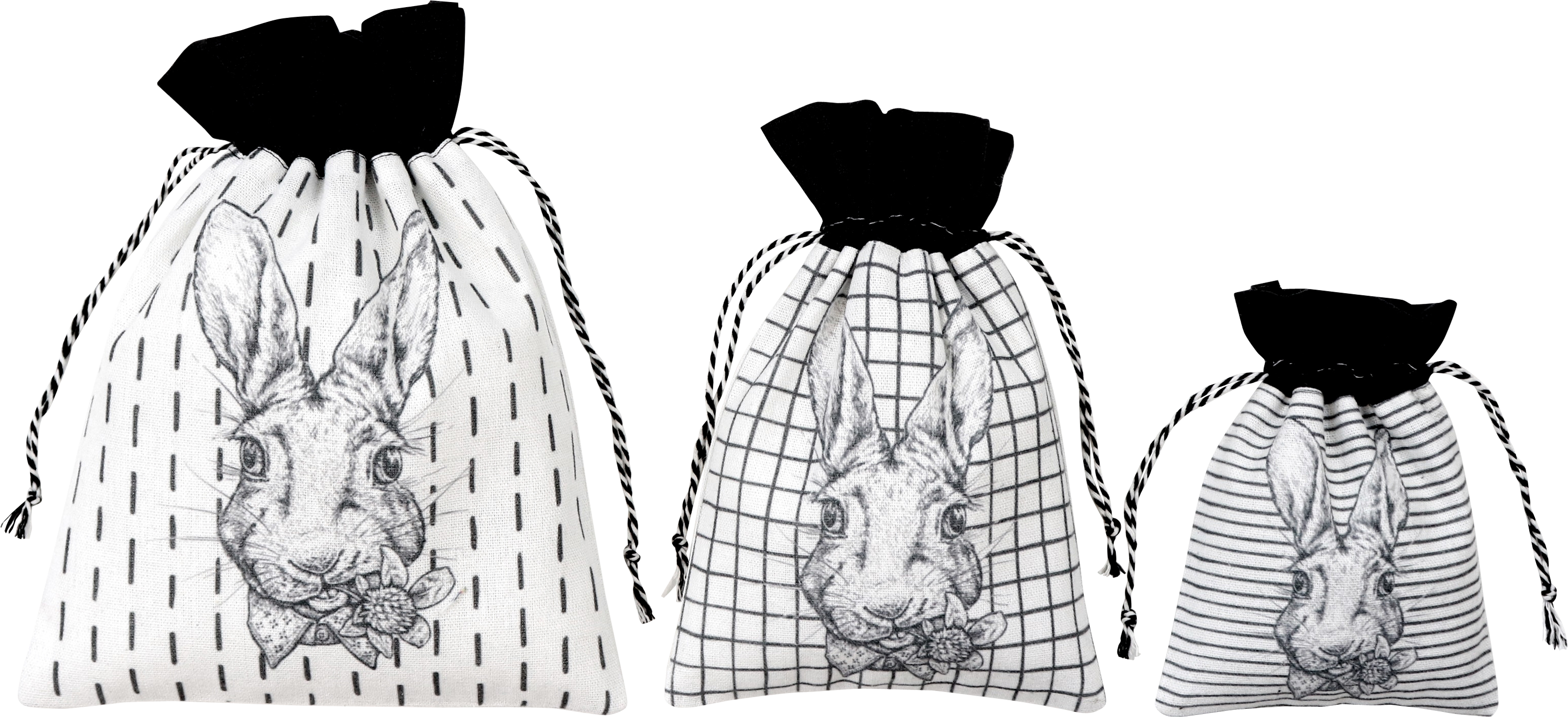 ZUGBEUTEL HAPPY EASTER  S/3