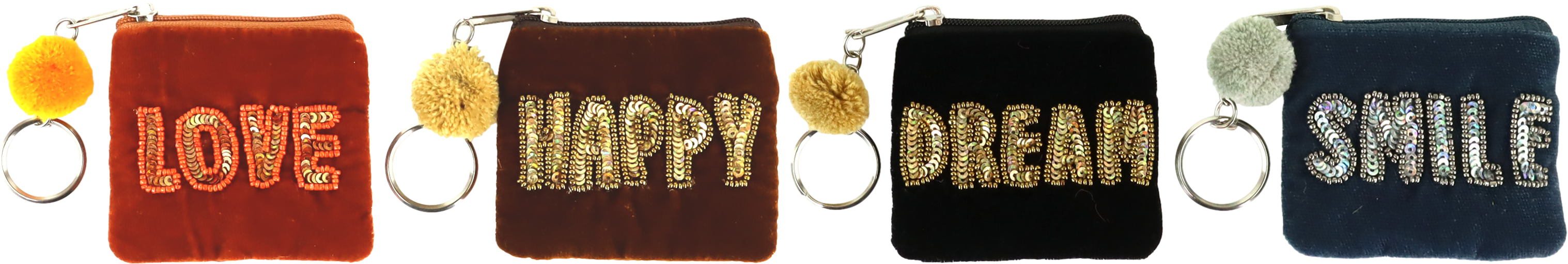 TÄSCHCHEN POETIC POUCHES  S/4