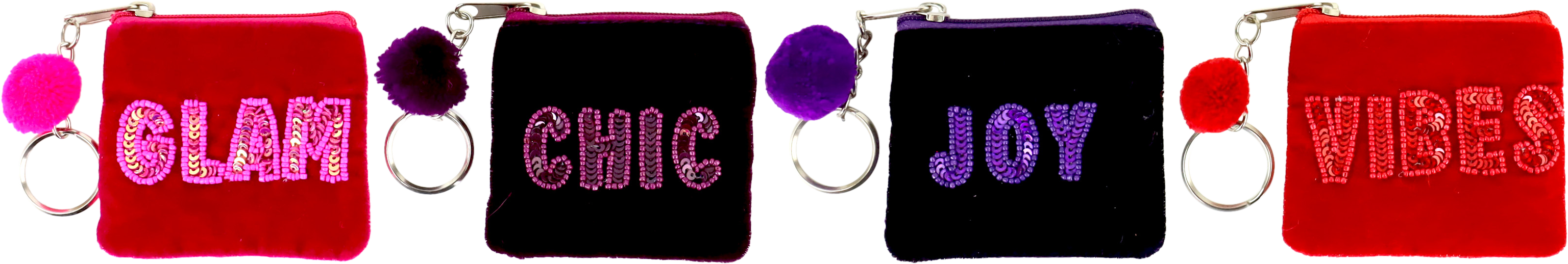 TÄSCHCHEN POETIC POUCHES  S/4