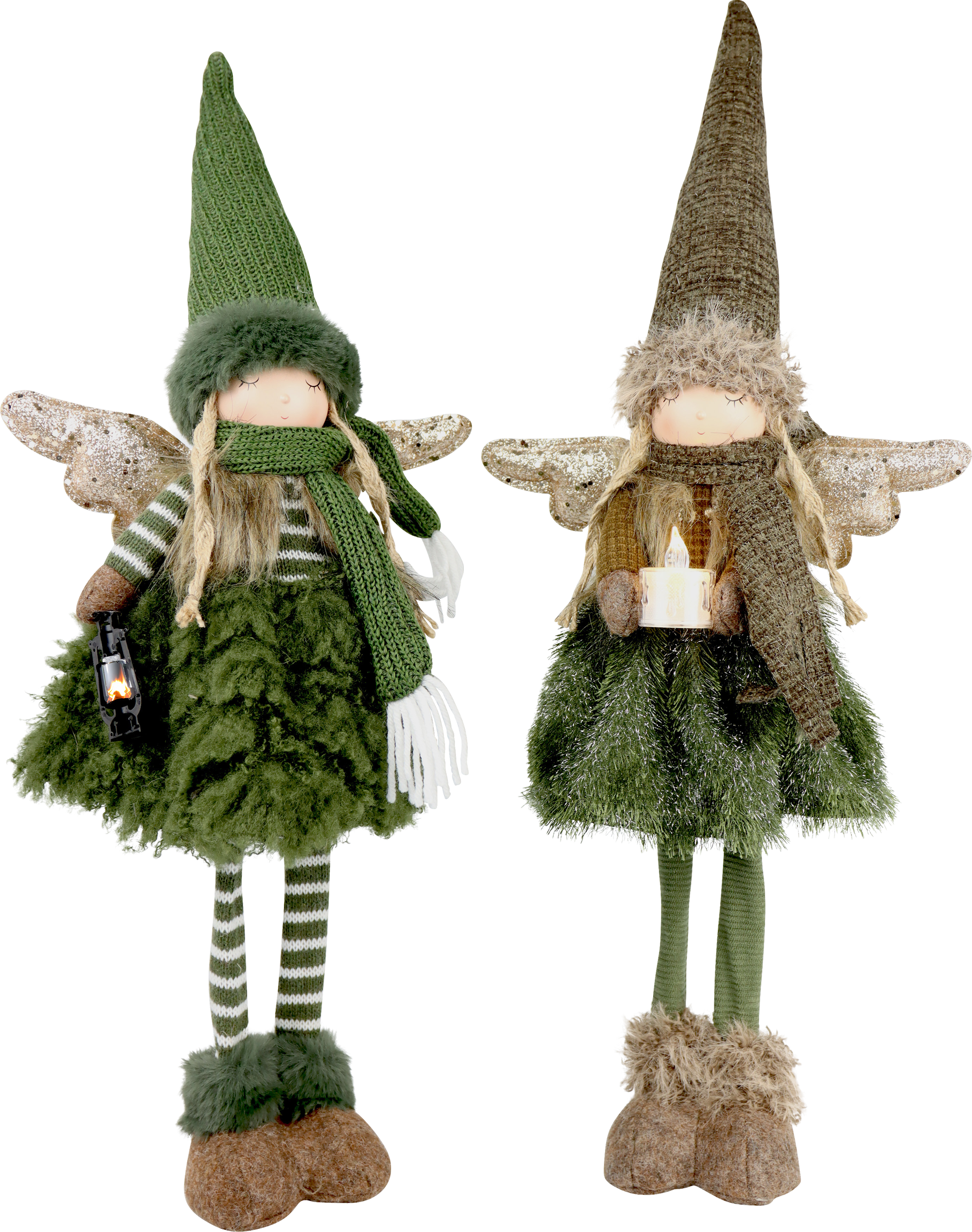 LED-ENGEL RUSTIC GLOW  S/2