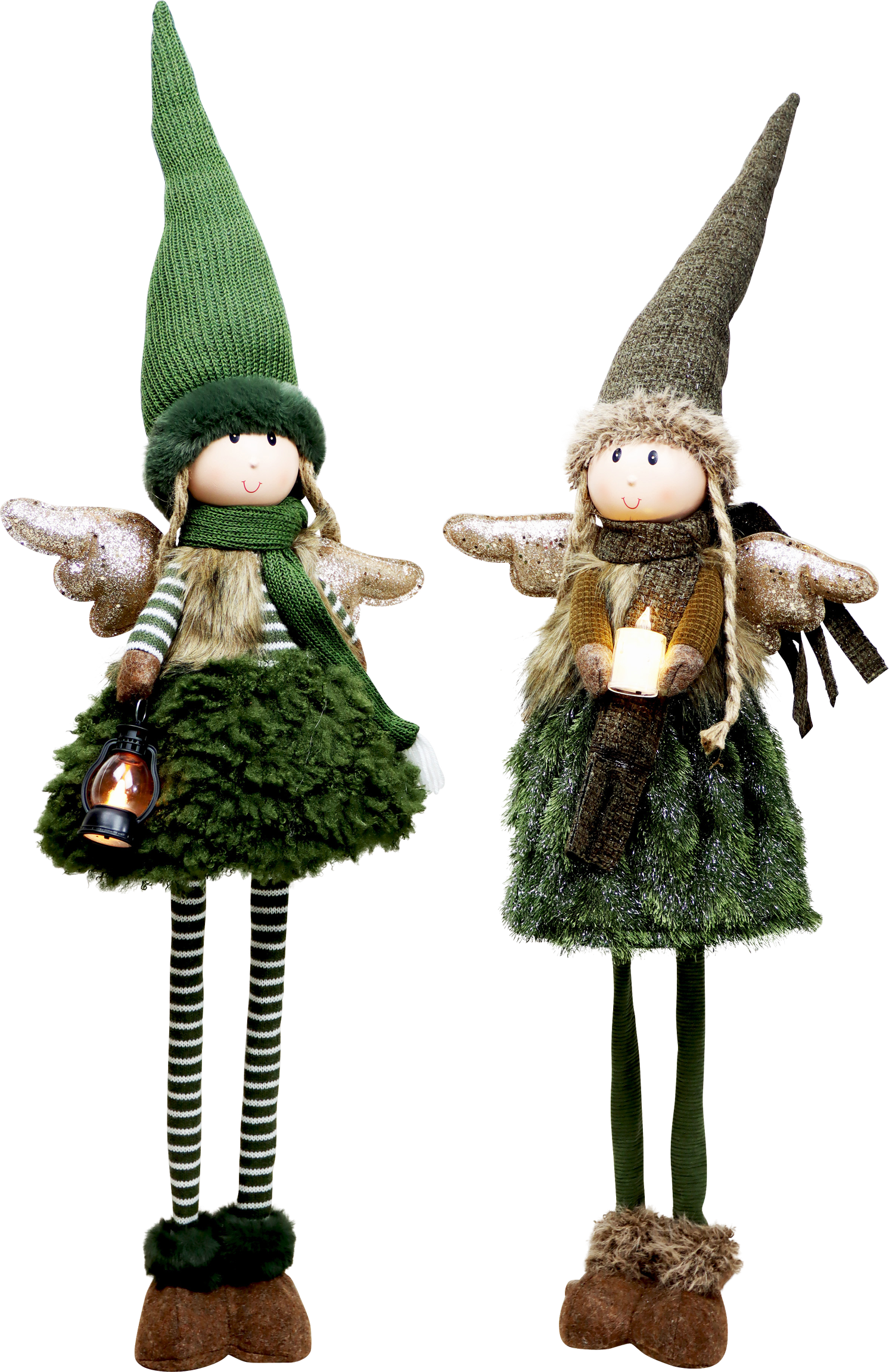 LED-ENGEL RUSTIC GLOW  S/2