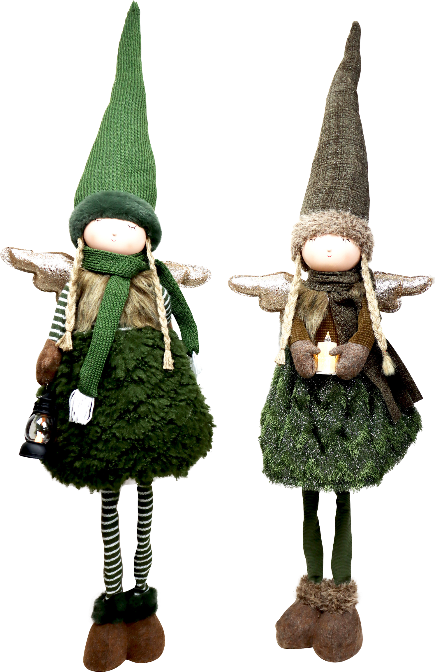 LED-ENGEL RUSTIC GLOW  S/2