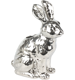 VASE SILVER RABBIT