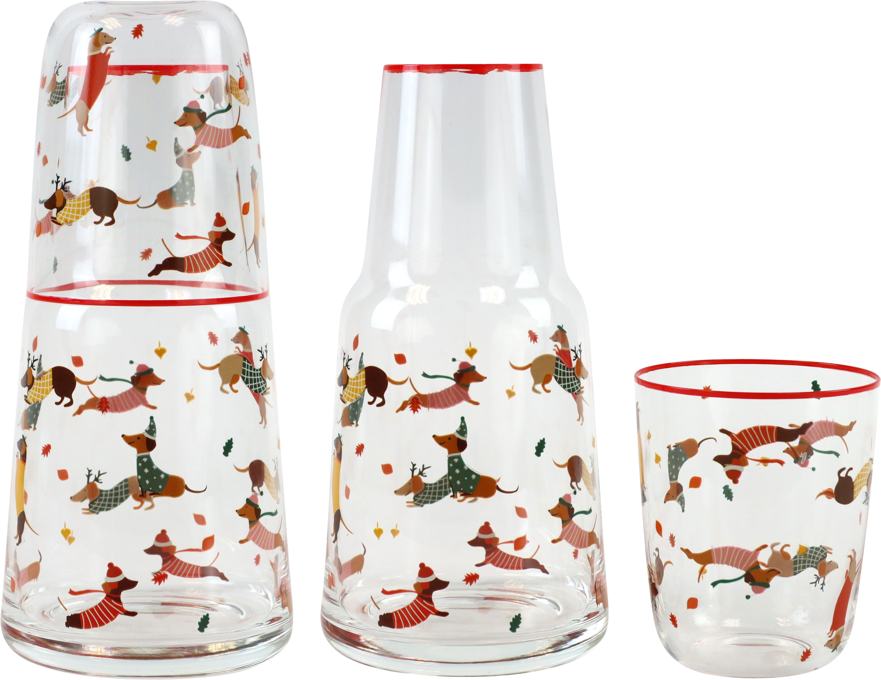 KARAFFE MIT GLAS BARK&SIP
