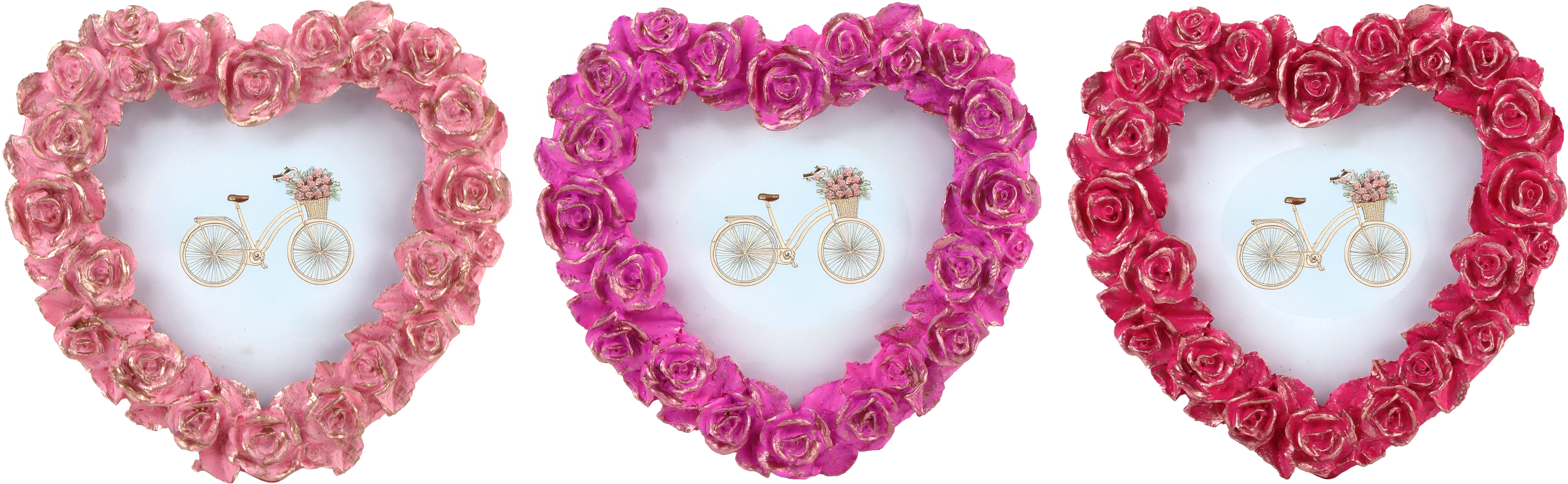 HERZRAHMEN ROSE ROMANCE  S/3