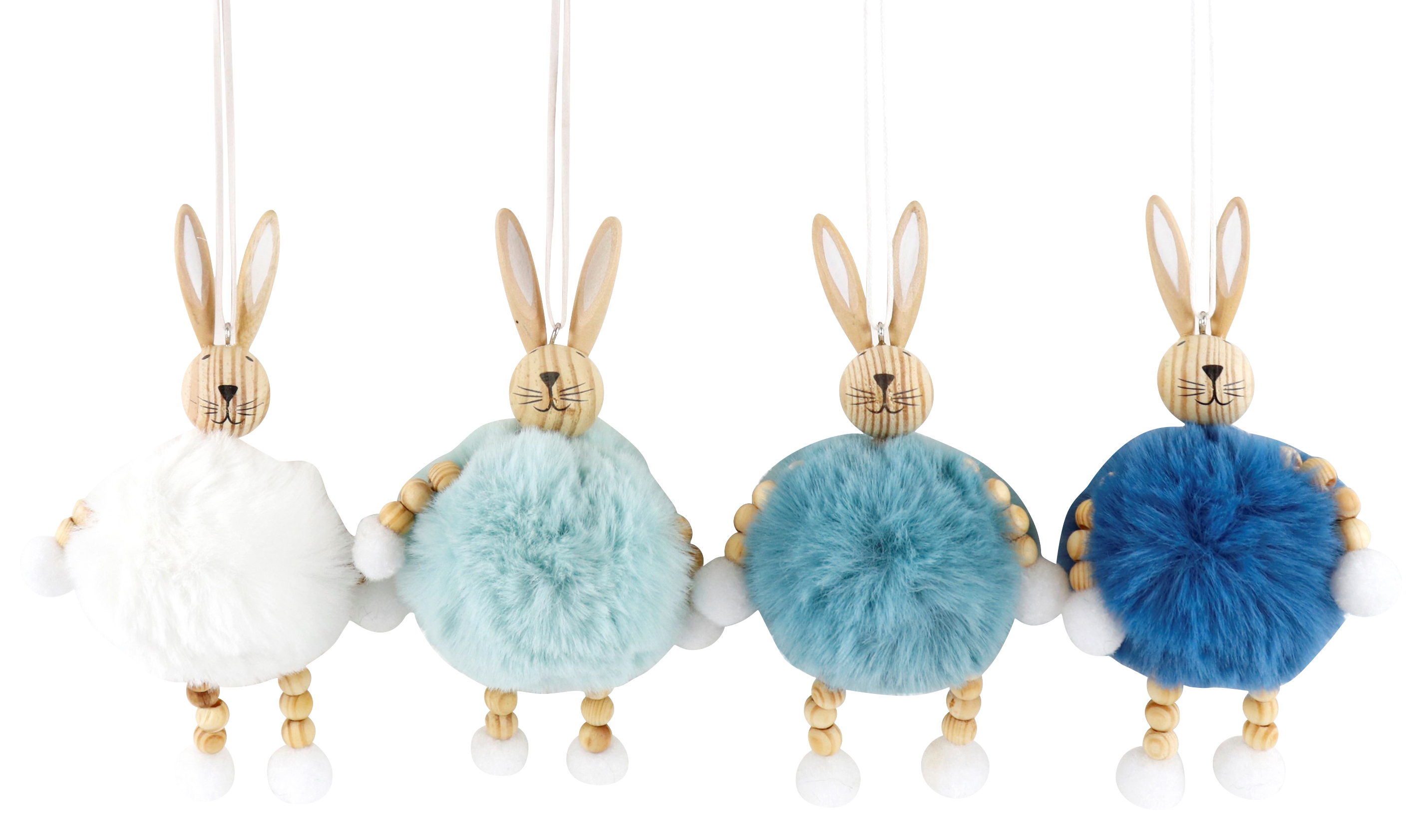 POMPON BUNNIES S/4