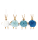 POMPON BUNNIES S/4