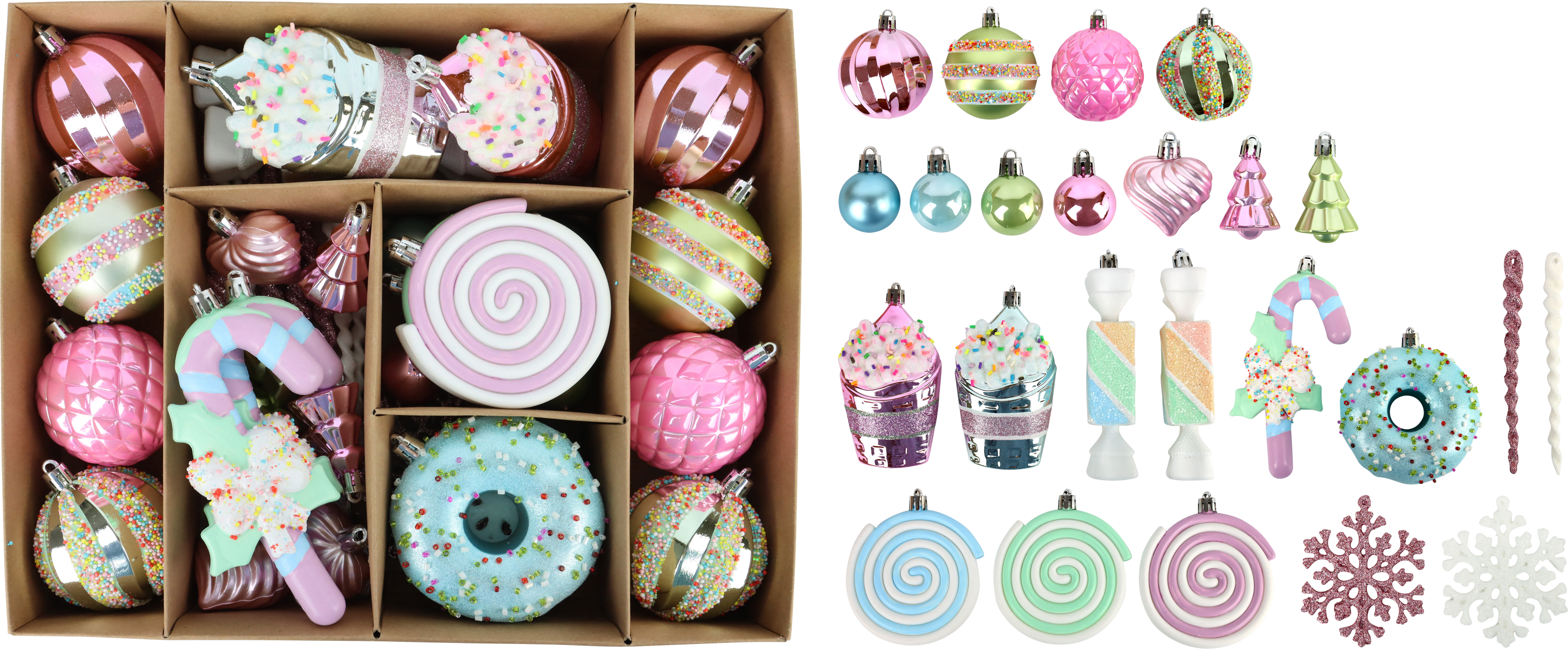 KUGELSORTIMENT COSY&CANDY  S/48