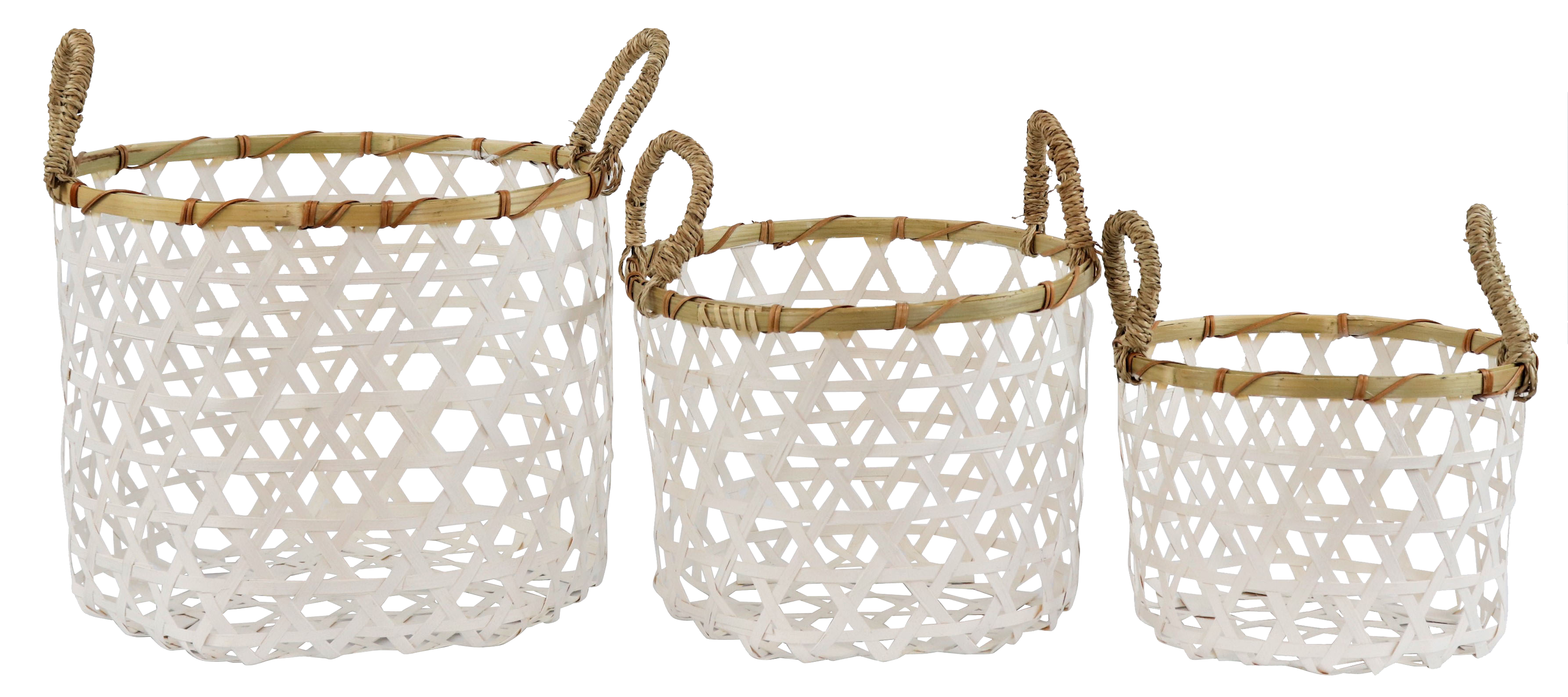 HENKELKÖRBE SANTORIN  S/3