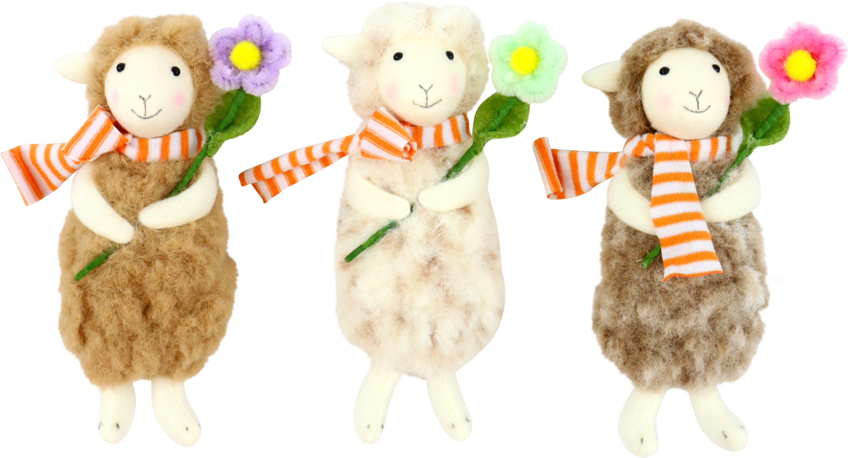 SCHAFE WOOLLY BLOOM  S/3