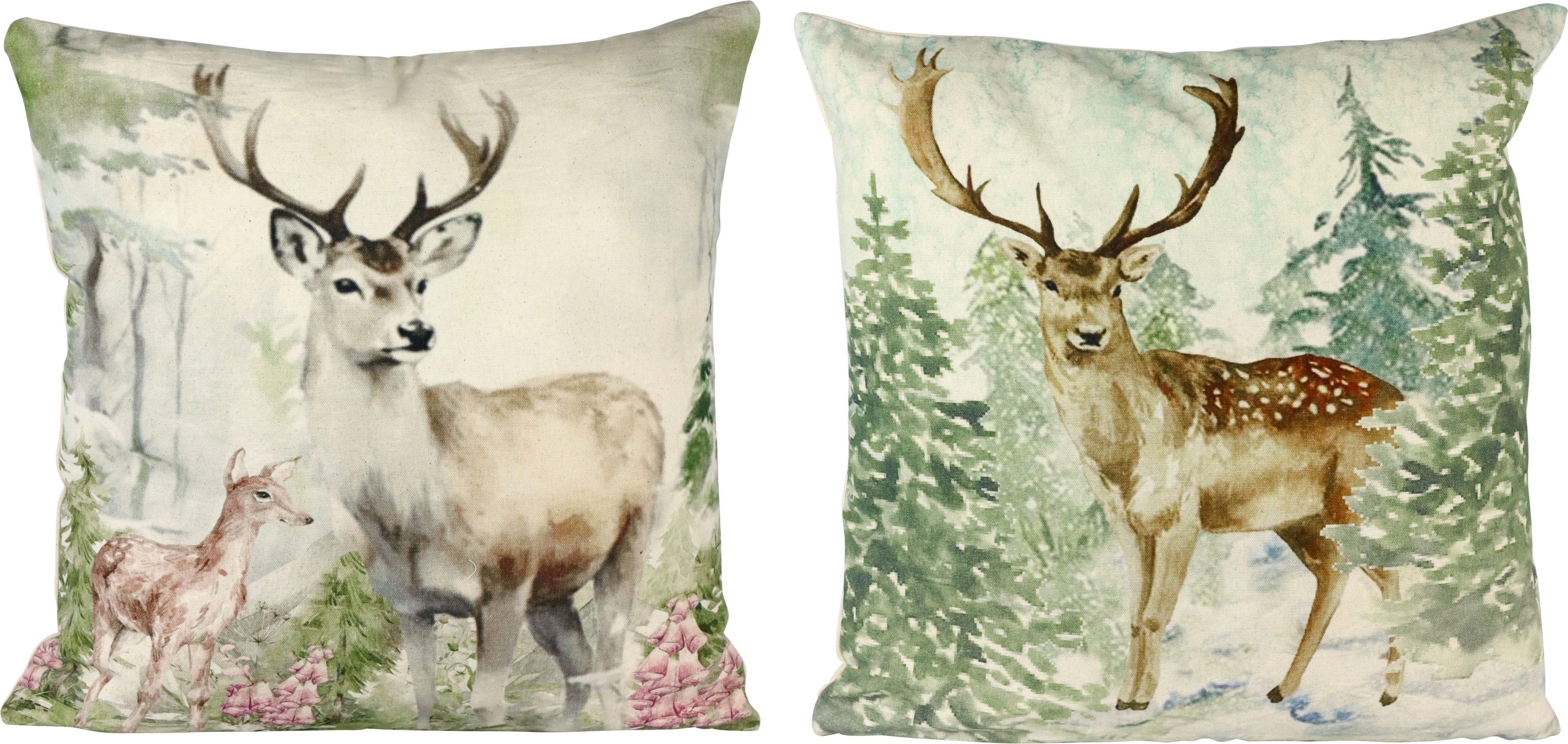 KISSENHÜLLE WILDWECHSEL 45x45 S/2