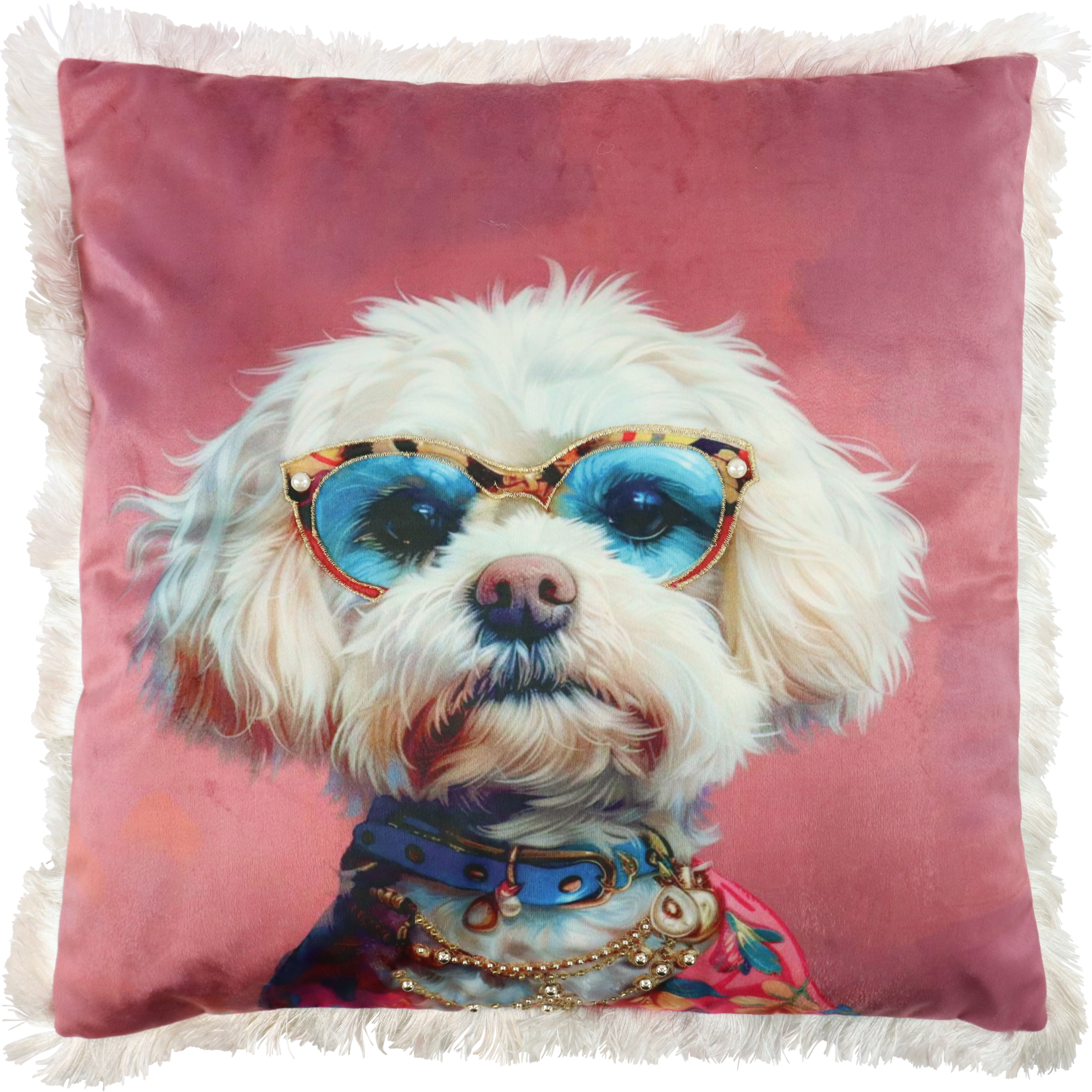 KISSENHÜLLE CRAZY DOG 4545