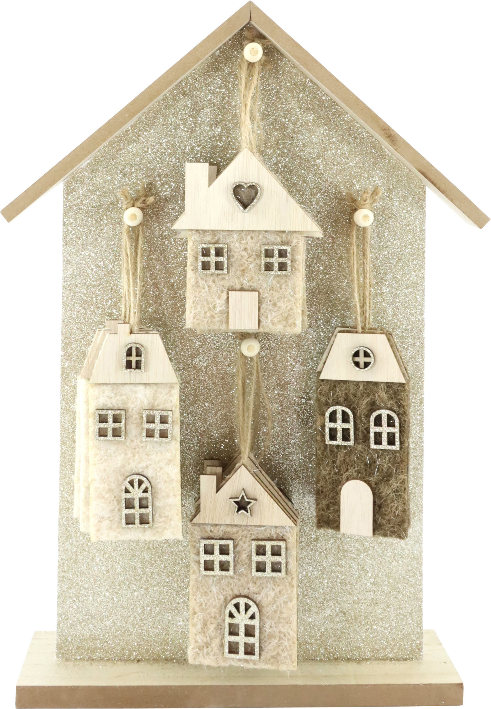 DISPLAY GLITTER HOMES  S/17