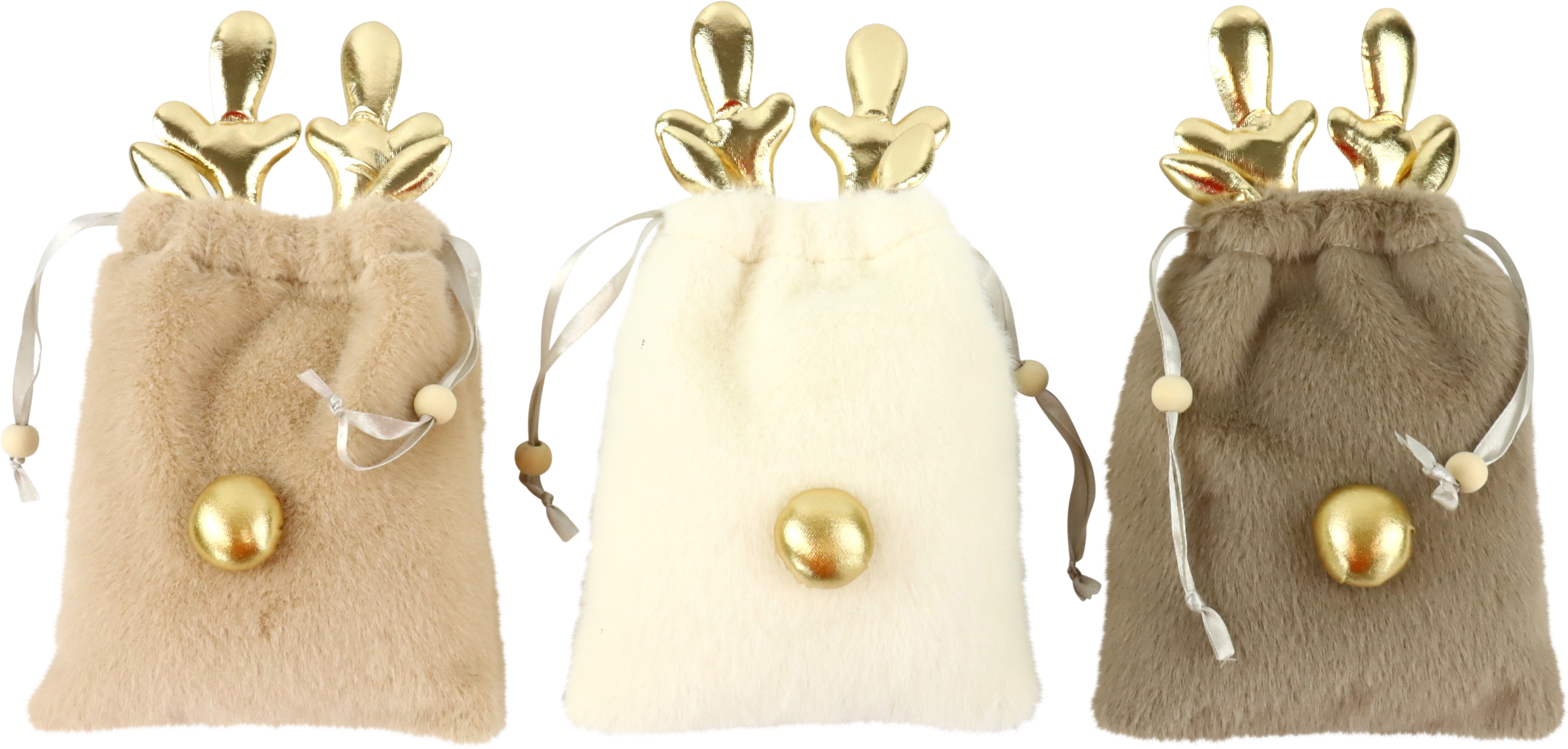 BEUTEL FUNNY MOOSE  S/3