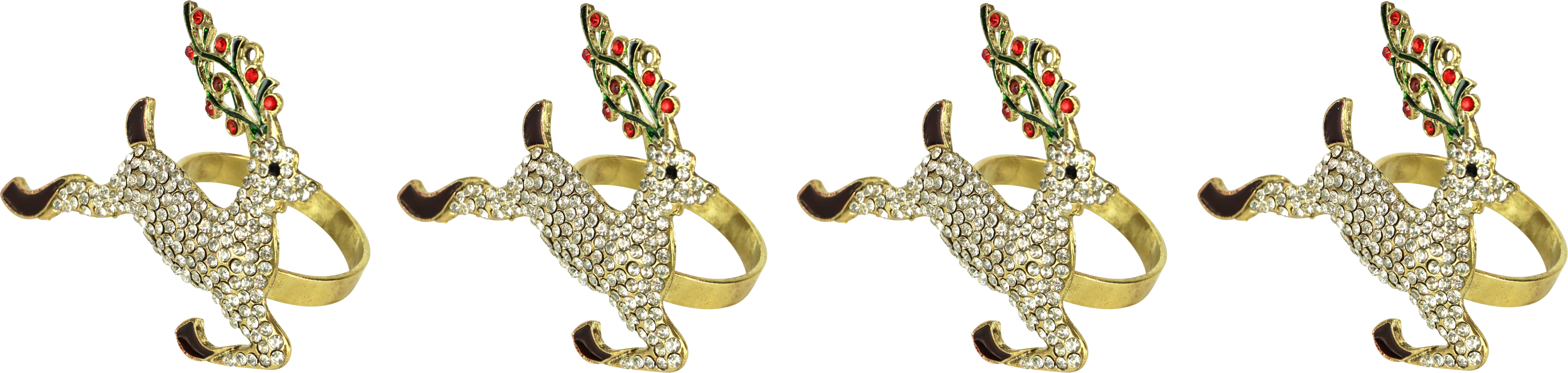 SERVIETTENRINGE HIRSCH  S/4