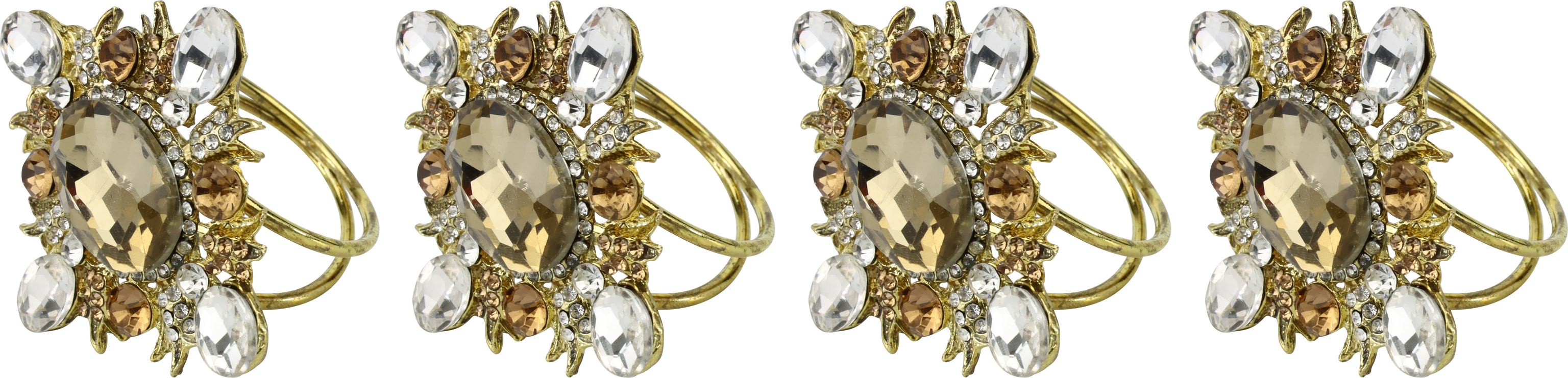 SERVIETTENRINGE DIAMANT  S/4