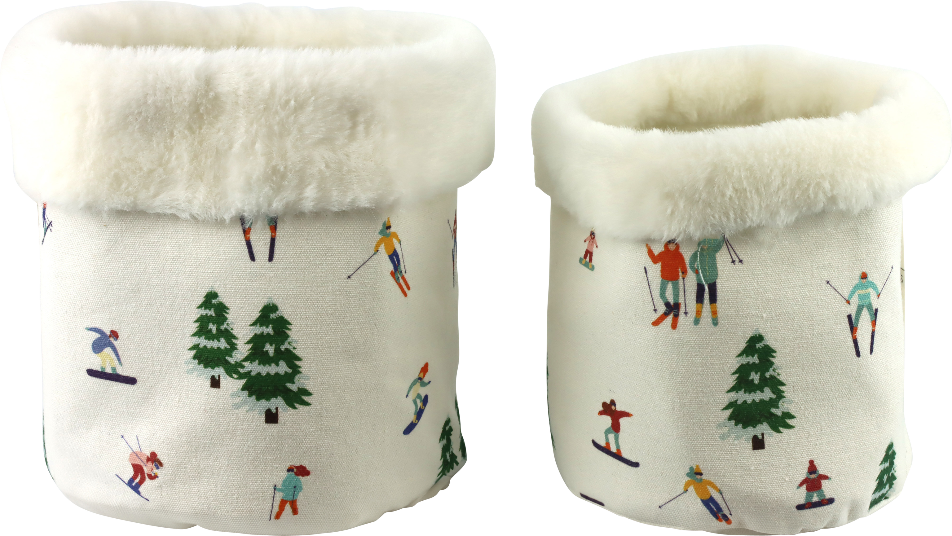 STOFFKÖRBE SNOWY ESCAPADES  S/2
